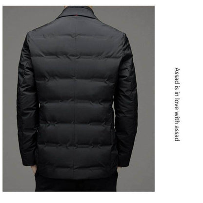 Fake Two-piece Suit Down Jacket Business Men