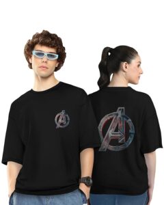 Twinny Zone Couple T-Shirts Cotton | Oversized Tshirt for Men Women Love (Set of 2 | Regular Fit